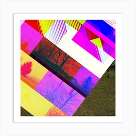 Abstract Painting 5 Art Print