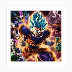 Dragon Ball Super 62 Art Print