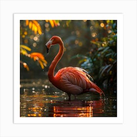 Flamingo 34 Art Print