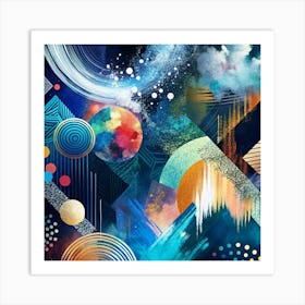 Abstract Painting 85 Art Print