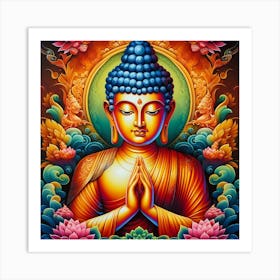 Buddha 5 Art Print