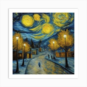 Starry Night 1 Art Print