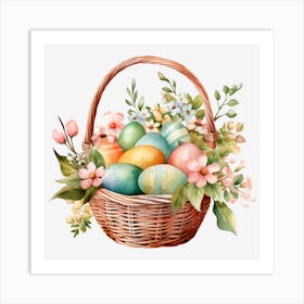 Easter Basket 2 Art Print