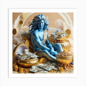 Money attraction Art Print