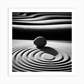 Zen Sand Art Print