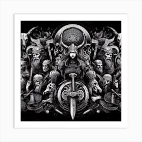 Vikings 1 Art Print