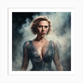 Scarlett Johansson 7 Art Print