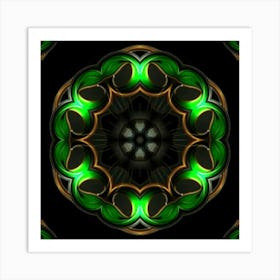 Fractal Mandala 3 Poster