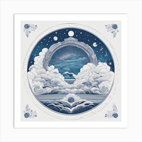 Sky Is Blue 1 Art Print