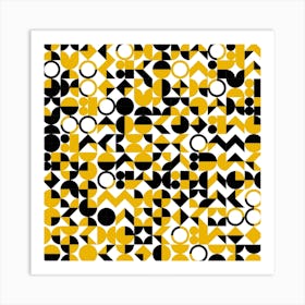 Abstract Geometric Pattern 23 Art Print