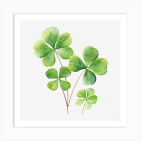 Four Leaf Clover 12 Art Print