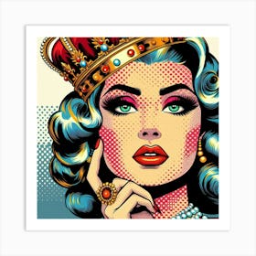 Pop Queen Art Print