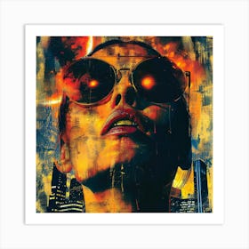 Solaro - Sun And The City 1 Art Print