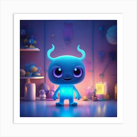 Little Monster Art Print