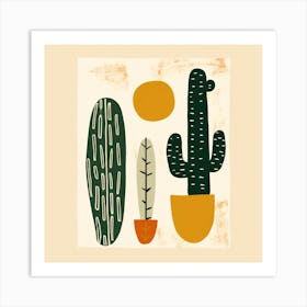 Cactus Print Art Print