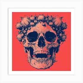 Skull Skull Skull Skull Skull Skull Skull Skull Skull Skull Art Print