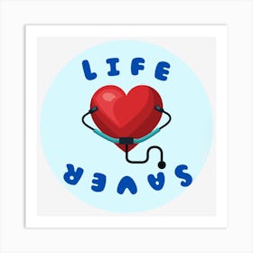 Life Saver Art Print