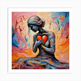 Heart Of Love Art Print