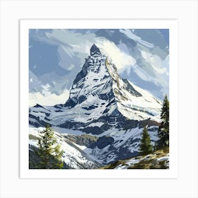 Matterhorn 4 Art Print