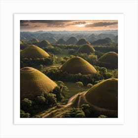 Chocolate Hills 1 Art Print