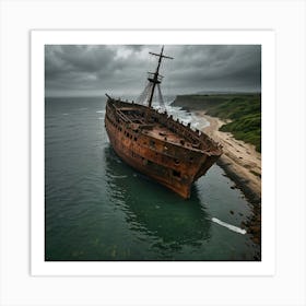 Shipwreck Art Print