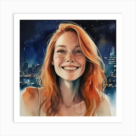 Freckles4 1 Art Print