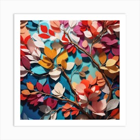 Paper Art Art Print