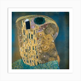 Kiss By Gustav Klimt 1 Art Print