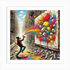 'The Rainbow' Art Print