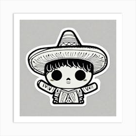 Mexican Boy 4 Art Print