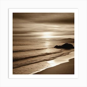 Photograph - California Sunset Art Print