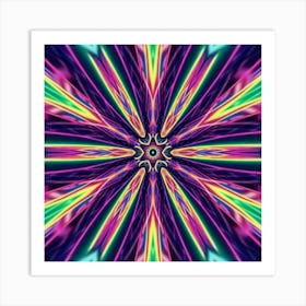 Psychedelic Abstract Affiche