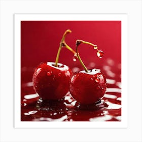 Cherry On Top Art Print