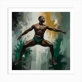 The Dancer Grace in Motion Art Print