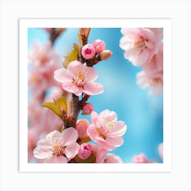 Cherry Blossoms Art Print