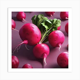 Radishes 65 Art Print