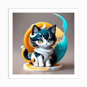 Kitty Cat 2 Art Print