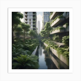 Shanghai Cityscape Art Print