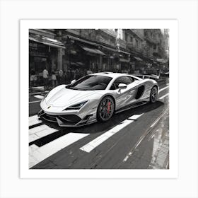 Lamborghini 188 Art Print