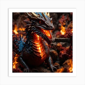 Game Of Thrones Dragon Art Print