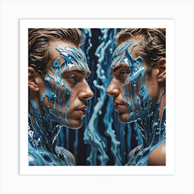 'Blue Water' Art Print