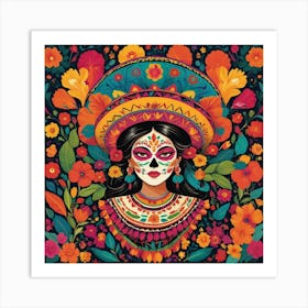 Default Mexican Colors Art Print 2 Art Print