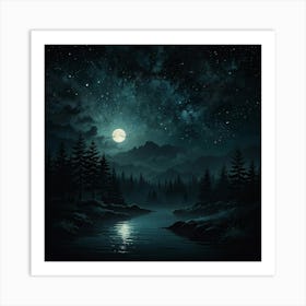 Night Sky 8 Art Print