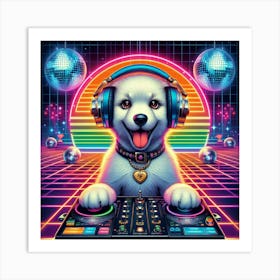 Dj Dogg Art Print