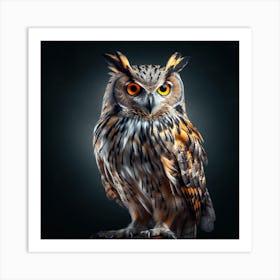 Eagle Owl Art Print