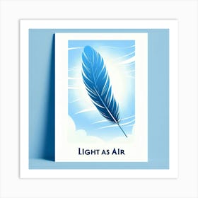 Light As Air 1 Art Print