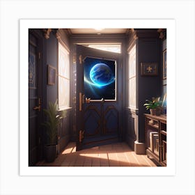 Doorway To Space 1 Art Print