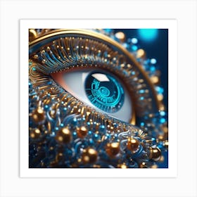 Eye Of The Future 1 Art Print