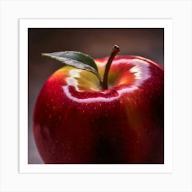 Red Apple 3 Art Print