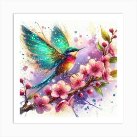 Hummingbird 1 Art Print